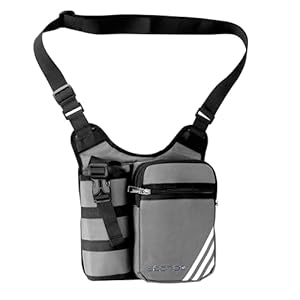 Storite Shoulder Bag with Water Bottle Holder Pocket